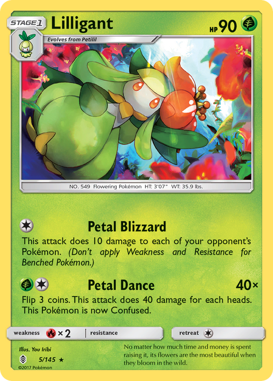 Lilligant - 005/145 - Guardians Rising