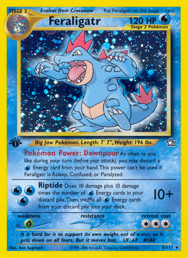 Feraligatr - 005/111 - Neo Genesis