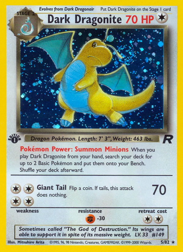 Dark Dragonite - 05/82 - Team Rocket