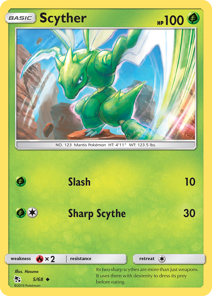 Scyther - 05/68 - Hidden Fates