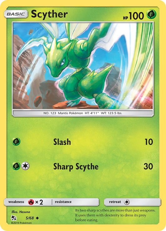 Scyther - 05/68 - Hidden Fates