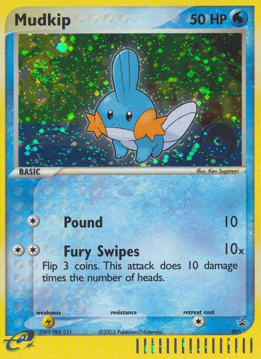 Mudkip - 05/40 - Nintendo Black Star Promos