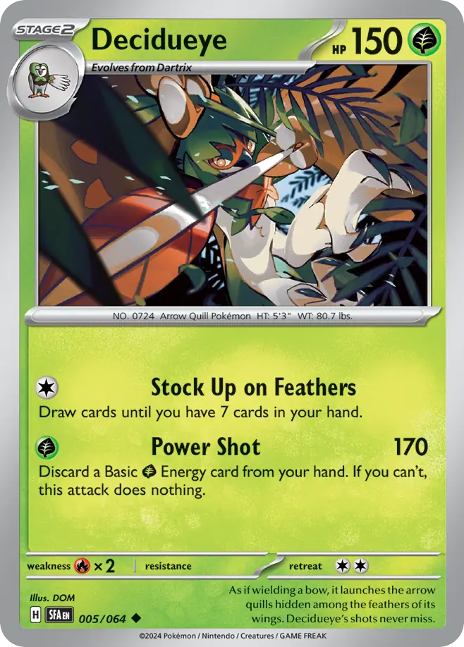 Decidueye - 05/64 - Shrouded Fable