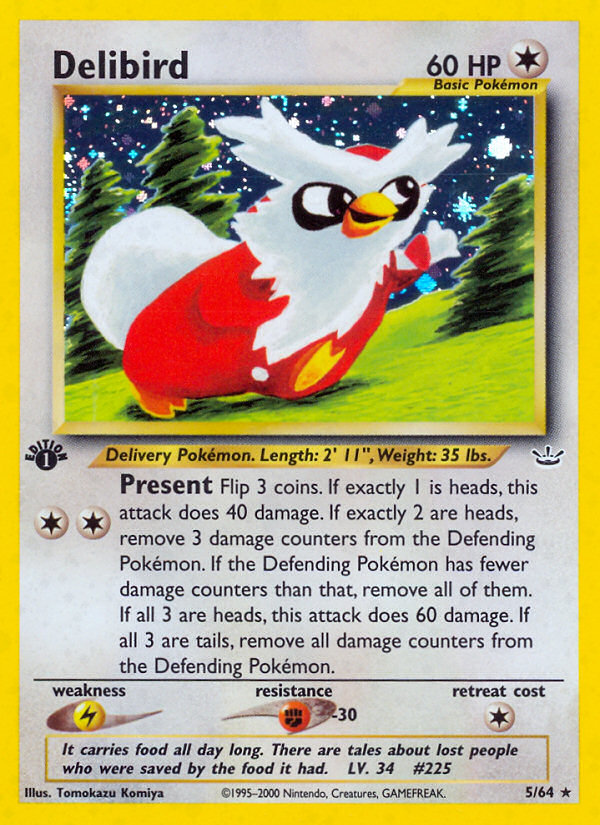 Delibird - 05/64 - Neo Revelation