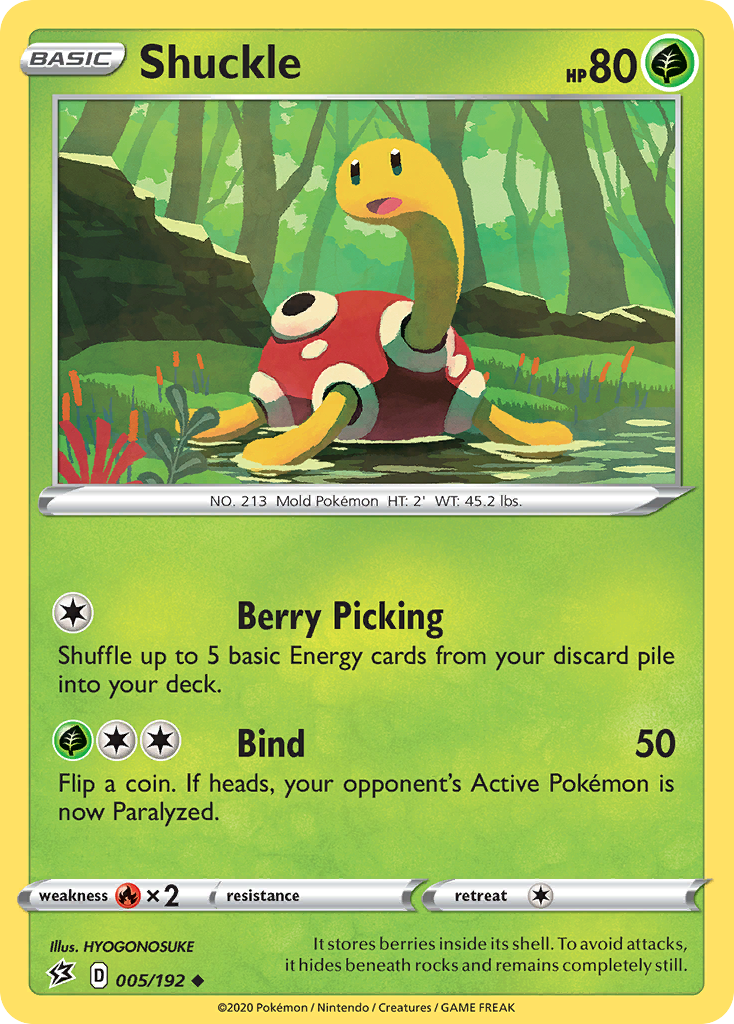 Shuckle - 005/192 - Rebel Clash