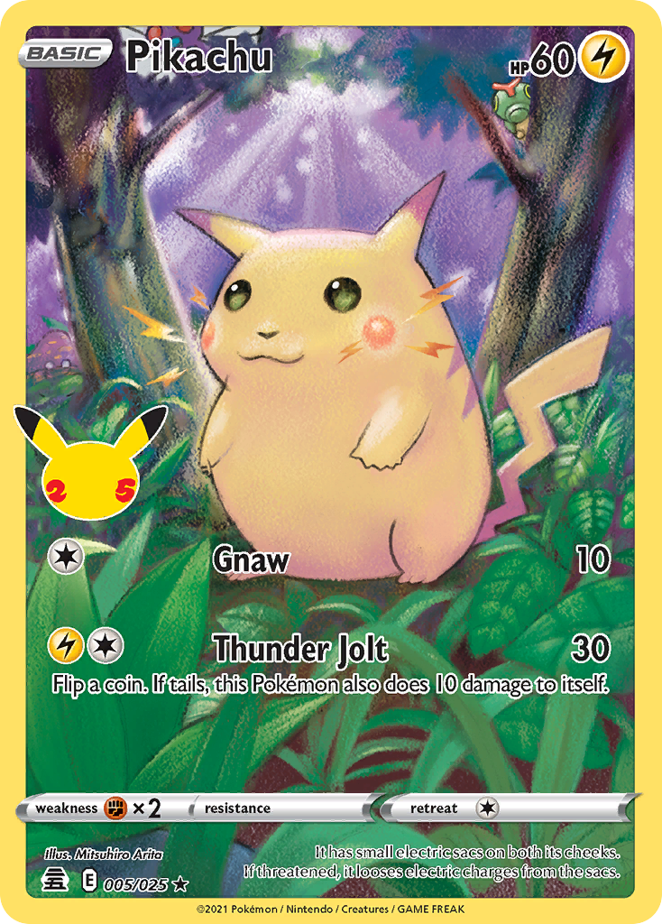 Pikachu - 05/25 - Celebrations