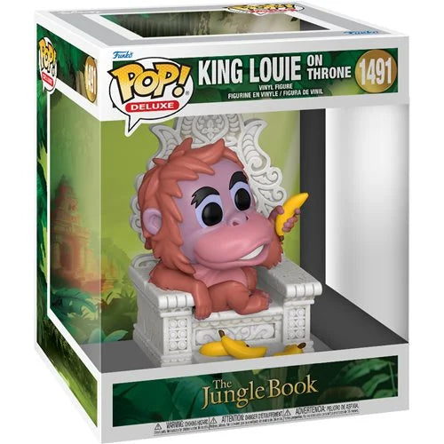 The Jungle Book King Louie on Throne Deluxe Funko Pop! Vinyl Figure #1491