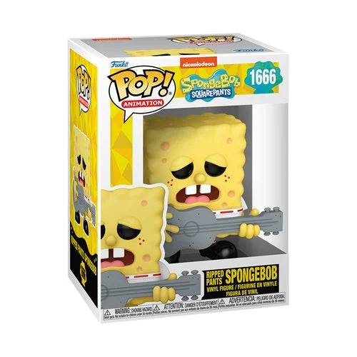 SpongeBob SquarePants 25th Anniversary Ripped Pants SpongeBob Funko Pop! Vinyl Figure #1666