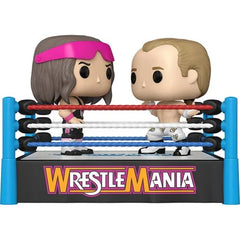 WWE Bret 'Hitman' Hart and Shawn Michaels Funko Pop! Vinyl Moment