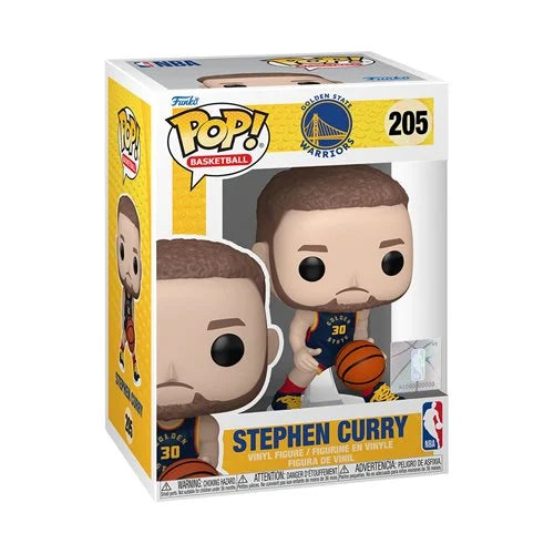 NBA Golden State Warriors Stephen Curry (City Edition 2024) Funko Pop! Vinyl Figure #205