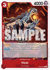 Heat - OP09-007 - Common - Emperors in the New World: 2nd Anniversary Tournament Cards