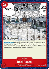 Red Force - OP09-021 - Common - Emperors in the New World: 2nd Anniversary Tournament Cards