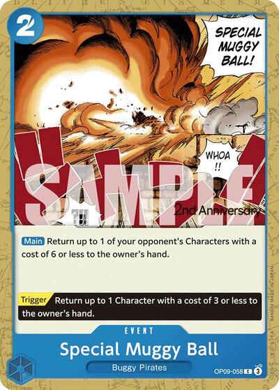 Special Muggy Ball - OP09-058 - Common - Emperors in the New World: 2nd Anniversary Tournament Cards