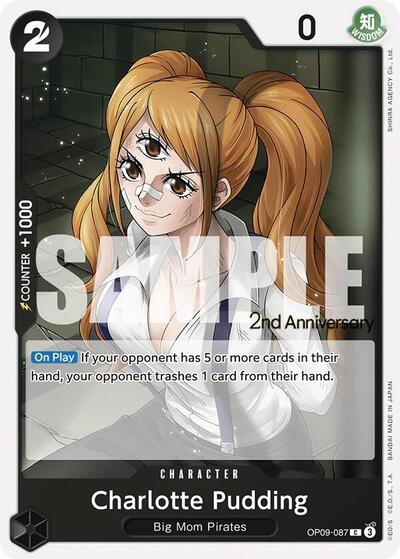 Charlotte Pudding - OP09-087 - Common - Emperors in the New World: 2nd Anniversary Tournament Cards