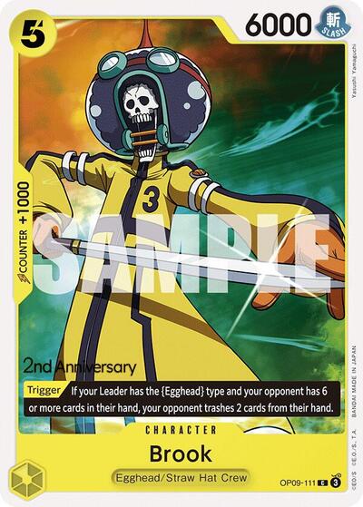 Brook - OP09-111 - Common - Emperors in the New World: 2nd Anniversary Tournament Cards