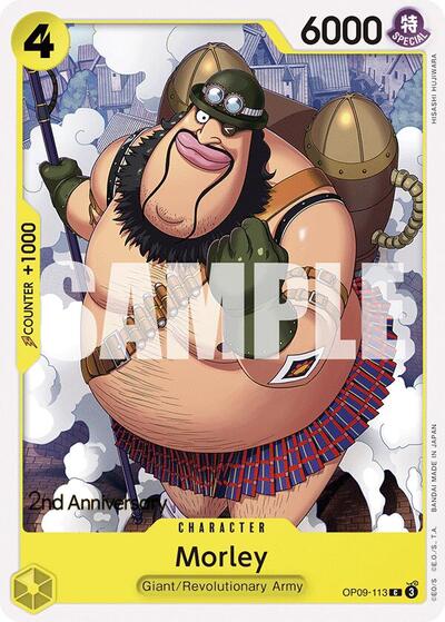 Morley - OP09-113 - Common - Emperors in the New World: 2nd Anniversary Tournament Cards