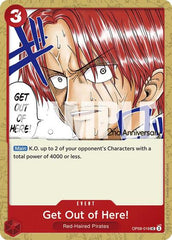 Get Out of Here! - OP09-018 - Uncommon - Emperors in the New World: 2nd Anniversary Tournament Cards