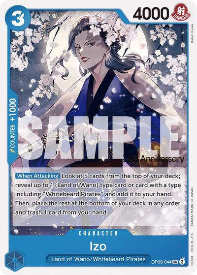 Izo - OP09-044 - Uncommon - Emperors in the New World: 2nd Anniversary Tournament Cards