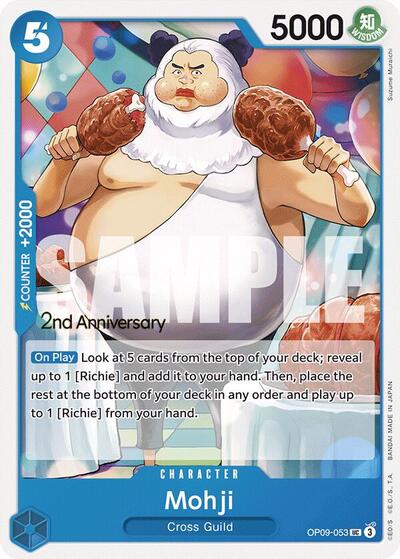 Mohji - OP09-053 - Uncommon - Emperors in the New World: 2nd Anniversary Tournament Cards