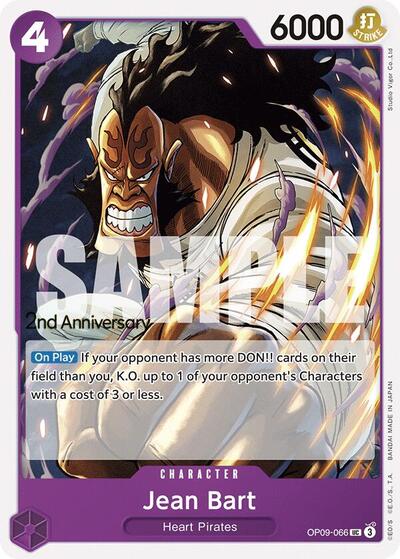 Jean Bart - OP09-066 - Uncommon - Emperors in the New World: 2nd Anniversary Tournament Cards