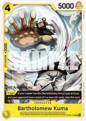 Bartholomew Kuma - OP09-108 - Uncommon - Emperors in the New World: 2nd Anniversary Tournament Cards