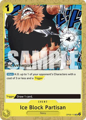 Ice Block Partisan - OP09-115 - Uncommon - Emperors in the New World: 2nd Anniversary Tournament Cards