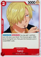 Sanji - OP01-013 - Rare - One Piece Demo Deck Cards