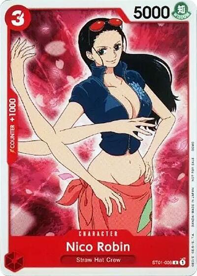 Nico Robin - ST01-008 - Common - One Piece Demo Deck Cards