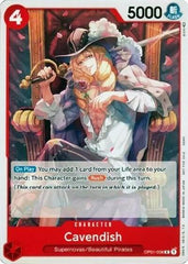 Cavendish - OP01-008 - Common - One Piece Demo Deck Cards