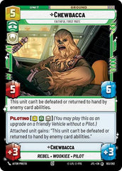 Chewbacca - Faithful First Mate - 103/262 - Special - Jump to Lightspeed