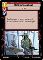 No Disintegrations - 144/262 - Special - Jump to Lightspeed