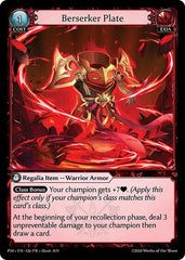 Berserker Plate - 126 - Promo - Promotional Cards