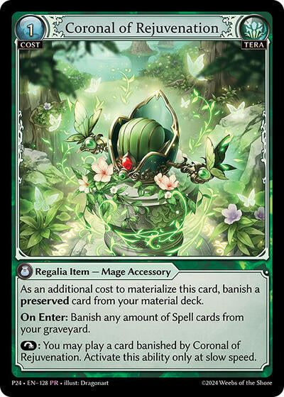 Coronal of Rejuvenation - 128 - Promo - Promotional Cards