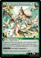 Devoted Bloomweaver - 129 - Promo - Promotional Cards