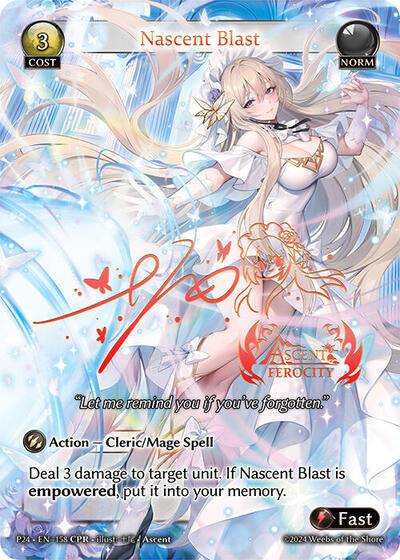 Nascent Blast (CPR) - 158 - Collector Promo - Promotional Cards