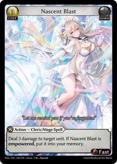 Nascent Blast - 158 - Promo - Promotional Cards
