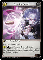 Focusing Round - 219 - Uncommon - Alchemical Revolution Alter Edition