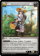 Automated Gardener - 216 - Uncommon - Alchemical Revolution Alter Edition