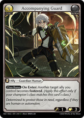 Accompanying Guard - 215 - Uncommon - Alchemical Revolution Alter Edition