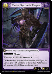 Carter, Synthetic Reaper - 203 - Ultra Rare - Alchemical Revolution Alter Edition