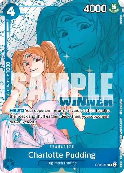 Charlotte Pudding (Winner Pack 2025 Vol. 1) - OP06-047 - Rare - One Piece Promotion Cards
