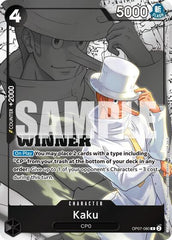 Kaku (Winner Pack 2025 Vol. 1) - OP07-080 - Rare - One Piece Promotion Cards