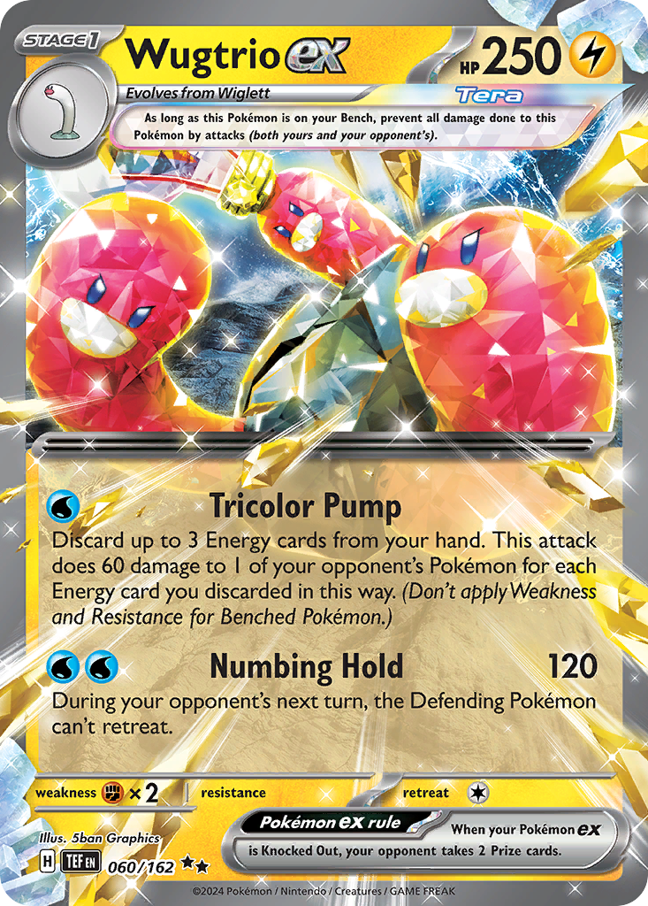 Wugtrio ex - 060/162 - Temporal Forces