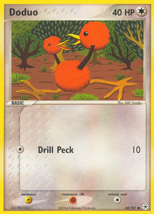 Doduo - 060/101 - Hidden Legends