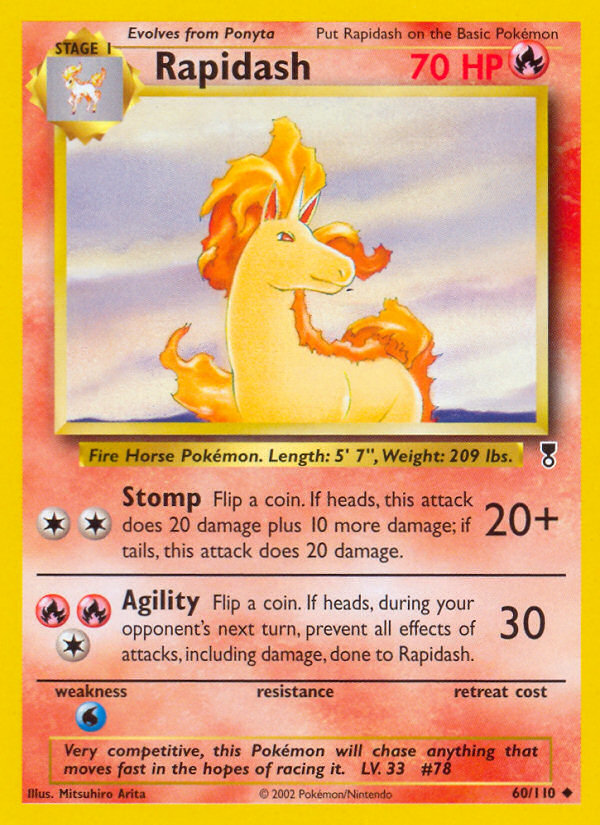 Rapidash - 060/110 - Legendary Collection