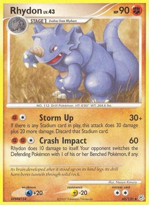 Rhydon - 060/130 - Diamond & Pearl