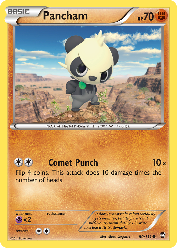 Pancham - 060/111 - Furious Fists