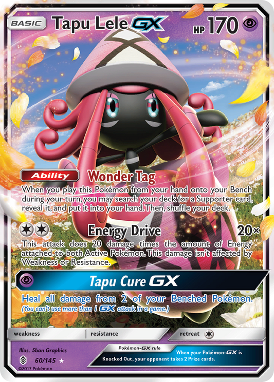 Tapu Lele-GX - 060/145 - Guardians Rising