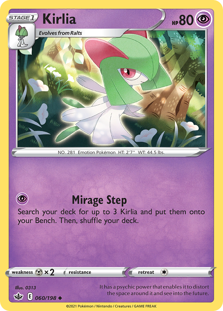 Kirlia - 060/198 - Chilling Reign