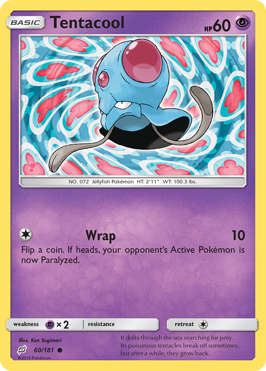 Tentacool - 060/181 - Team Up